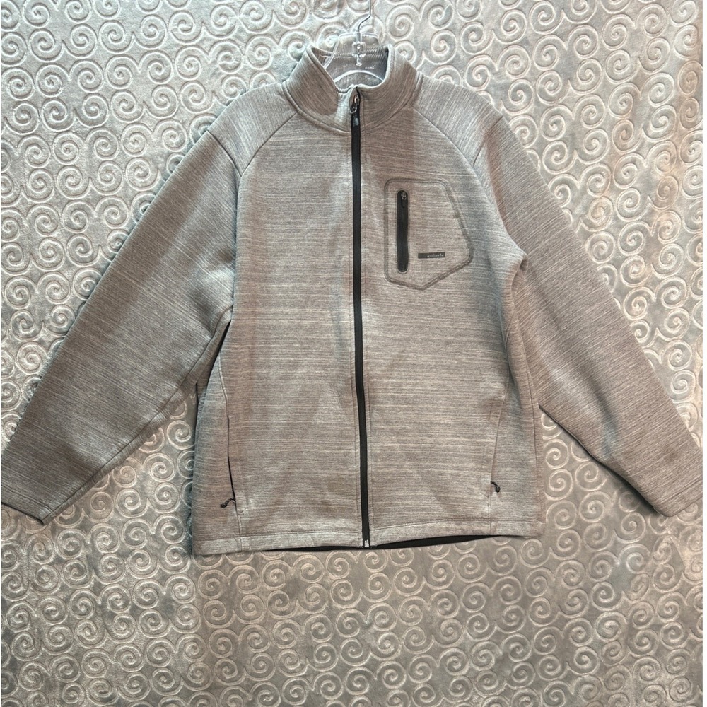Avalanche Mens Full Zip Jacket Gray Outdoor Inspired‎ Apparel Co.